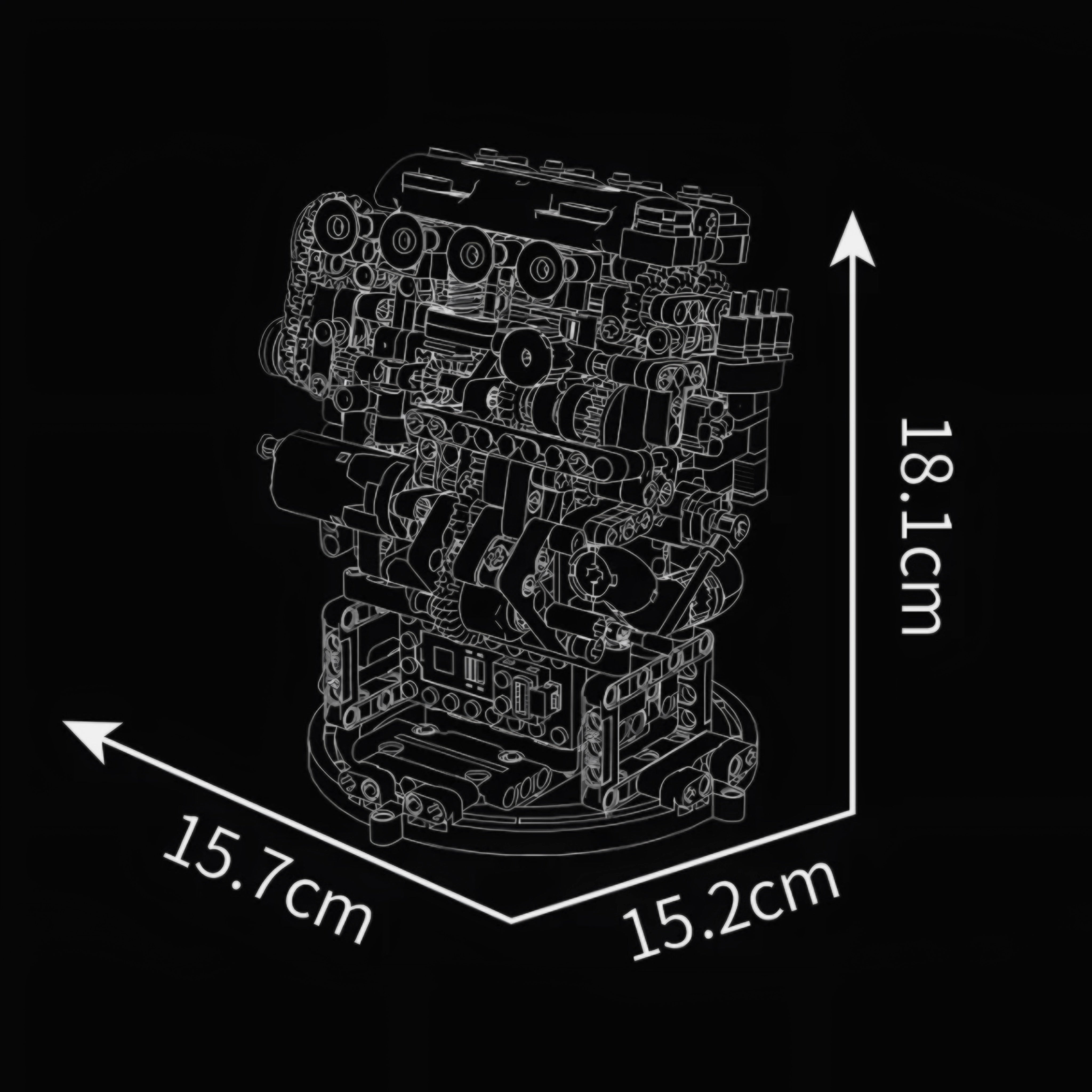 Moteur JDM VTEC Performance 772 pièces